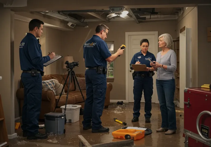Water Damage Assessment and Insurance Documentation process in Shady Spring, WV
